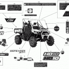 003 - Defender HD10 - International 09- decals defender - hd10 - xmr