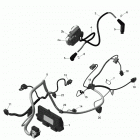 4- Commander MAX 1000R EFI 10- engine harness and electronic module - commander max...