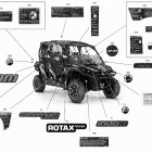 003 - Commander MAX 1000R EFI - International 09- decals commander max - 1000r - ltd