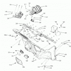 005 - Defender MAX HD10 - International 09- cab interior - except xt cab - lower front section