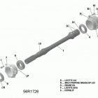 Defender MAX HD8 08- drive shaft - hd8