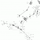 Defender HD10 07- steering defender - all package