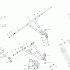 Commander 1000R EFI 07- front suspension commander - all package