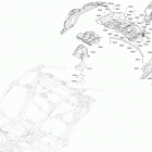 Maverick X3 Turbo - STD 09- body parts - bright white - package std - rear secti...