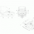 Commander 1000R EFI 09- decals commander non max 1000r - package dps