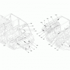 Defender MAX HD10 09- decals defender max hd10 - package cab