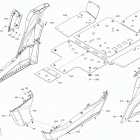 Commander 1000R EFI 09- body and accessories commander non max - central bre...