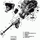 Maverick X3 MAX Turbo - STD 01- gear box and components x3