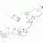 Commander 1000R EFI 01- exhaust system commander - all models