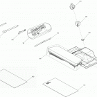 Commander 1000R EFI 09- mirrors and tools commander - all models