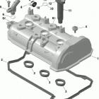 Maverick X3 900HO 01- valve cover 900 ho