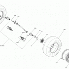 Defender HD10 08- drive system, rear defender hd8, hd10 - all package