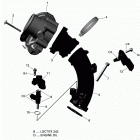 Defender HD5 Коллектор воздухозаборника и корпус дросселя