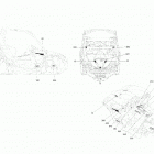 1- Commander 800R EFI 09- decals commander non max 800r - package dps