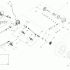 Defender HD10 07- drive system, front defender - all model