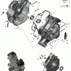 Commander 1000R EFI 01- crankcase - 1000r