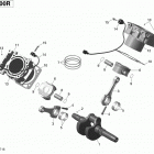 Commander 1000R EFI 01- crankshaft, piston and cylinder - 1000r
