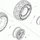 Commander 1000R EFI 07- wheels and tires commander - package hunter