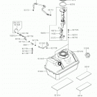 MULE PRO-MX EPS LE Топливный бак