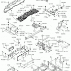 MULE PRO-FXT (KAF820CKF) Детали рамы (зад.)
