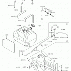 TERYX (KRF800FKF) Топливный бак