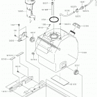 MULE PRO-DX (KAF1000EKF) Топливный бак