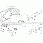 MULE PRO-DXT (KAF1000BKF) Фара