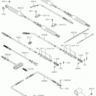 MULE 4010 4x4 (KAF620MKF) Тросы управления