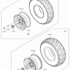TERYX4 (KRT800GKFA) Wheels  /  tires