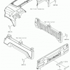 MULE PRO-FXR (KAF820KJF) Отражатели