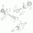 MULE 4000 (KAF620PKF) Crankshaft  /  piston(s)