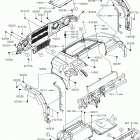 MULE PRO-FXT (KAF820DKF) Крыло переднее