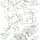MULE SX (KAF400HKF) Передние тормозные трубопроводы
