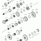 MULE PRO-FXT (KAF820CKF) Трансмиссия