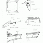 TERYX4 (KRT800FKF) Decals(black)(fhf)