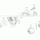 TERYX4 (KRT800FKF) Rear hubs  /  brakes