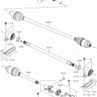 MULE PRO-FX (KAF820EJF) Кардан