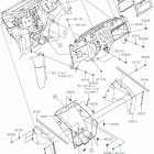 MULE SX (KAF400PKF) Детали рамы (фронт)