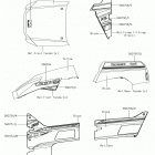 TERYX4 (KRT800GKFA) Decals(yellow)(gkf)