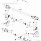 MULE PRO-FXR (KAF820KJF) Кардан