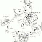 MULE PRO-FXR (KAF820KJF) Механизм переключения передач