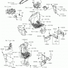 TERYX4 (KRT800HKF) Детали рамы (фронт)