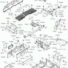 MULE PRO-FXT (KAF820AKF) Детали рамы (зад.)