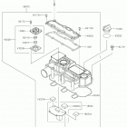 MULE PRO-DXT (KAF1000BKF) Крышка головки цилиндров