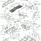 MULE PRO-FXT (KAF820BKF) Рама ,крепежные детали