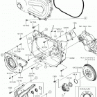 MULE PRO-FXT (KAF820AKF) Крышка вариатора