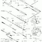 MULE 4010 TRANS4x4 (KAF620RKF) Тросы управления