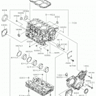 MULE PRO-DXT (KAF1000BKF) Картер двигателя