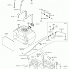 TERYX4 (KRT800FKF) Топливный бак