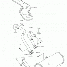 MULE 4000 (KAF620PKF) Глушитель